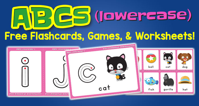 Lowercase Alphabet Flashcards Games And Worksheets