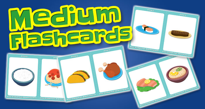 food medium flashcards set2