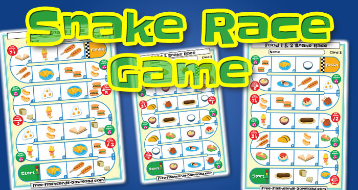 food snake race game