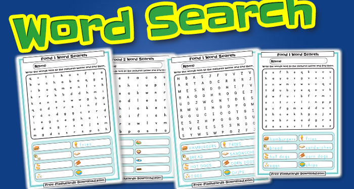 food word search set2