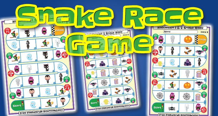 halloween snake race game