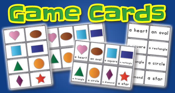 shapes game cards set2