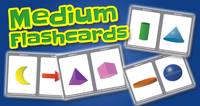 shapes medium flashcards set2 captions