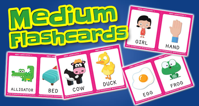 uppercase alphabet medium flashcards pics