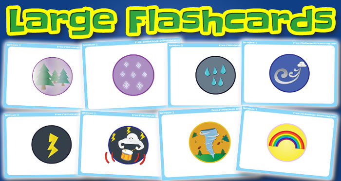 weather large flashcards set2