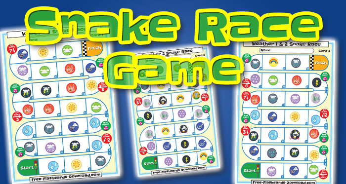 weather snake race game