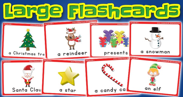 Christmas Flashcards – ESL Flashcards