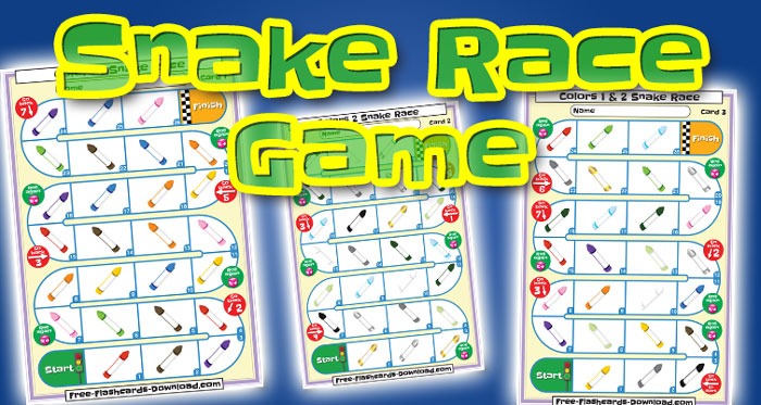 colors snake race game